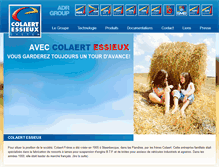 Tablet Screenshot of colaert-essieux.fr